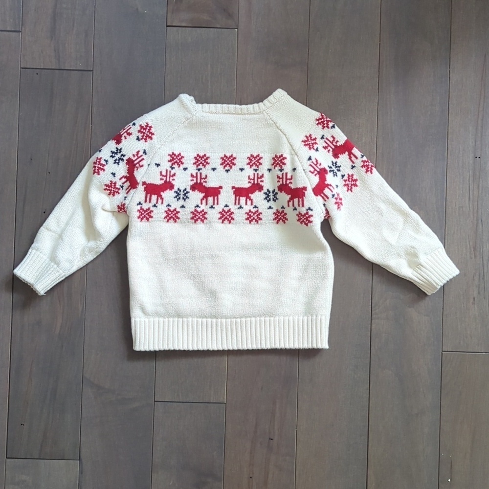 Hanna Andersson 2T Holiday Sweater - Picture 6 of 6